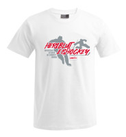 DEL2 T-Shirt White Herzblut Eishockey